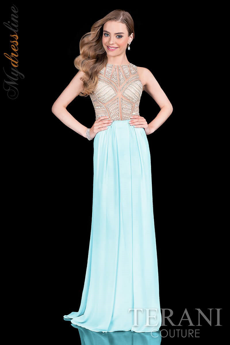 Terani Turquoise Dress