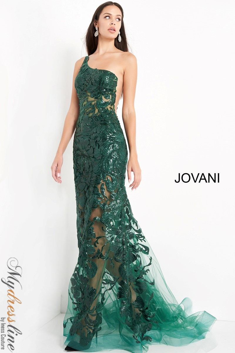 Jovani Lace Mermaid Prom Dresses