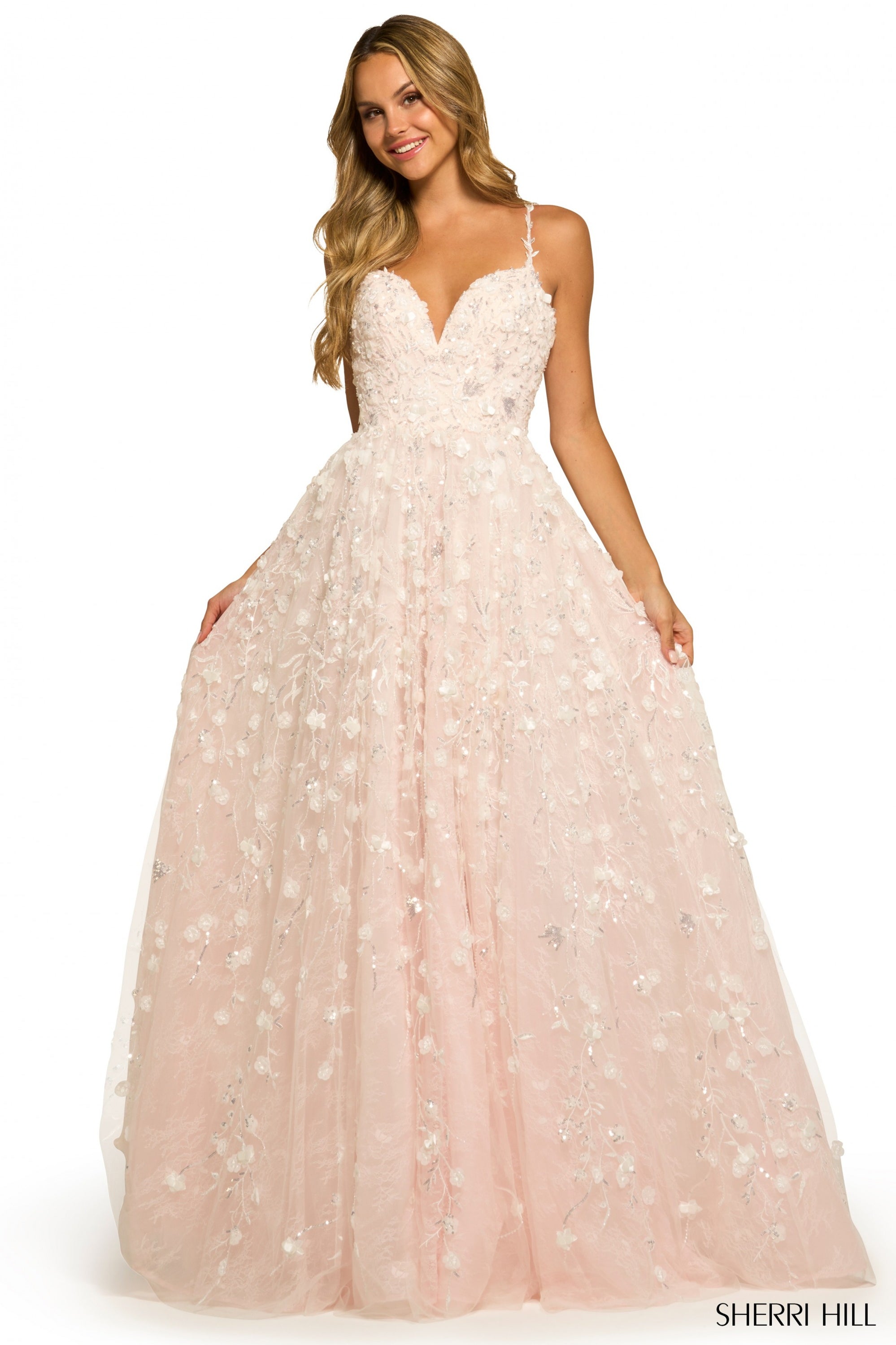 Sherri hill outlet 11335 blush