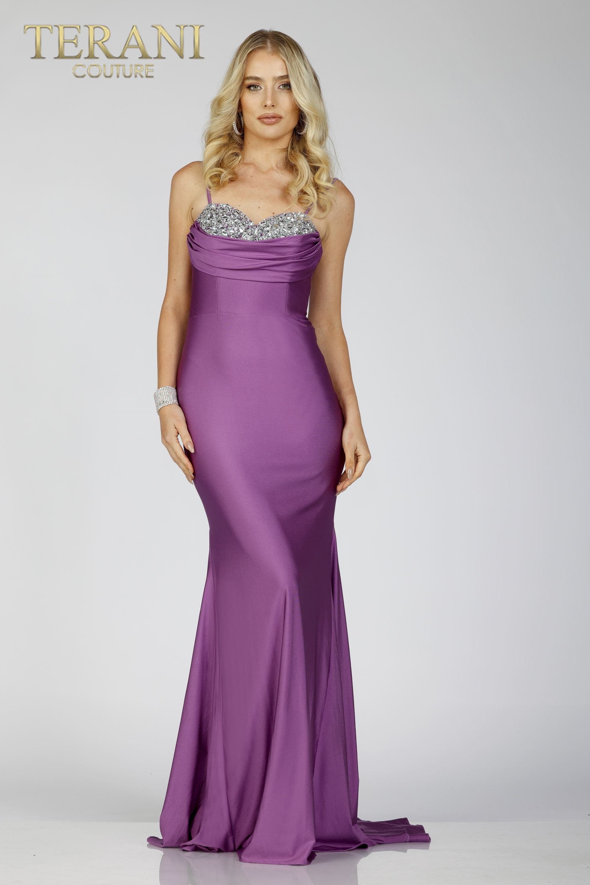 Terani Purple Dress