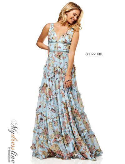 Different Stylish Long and Short Floral Print and color Full Dresses