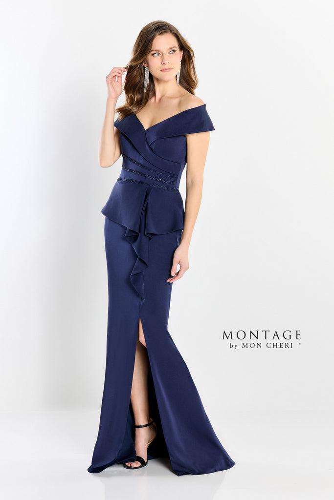 Mon Cheri Montage M2209 Evening Gown Fall 2023 Collection Mydressline