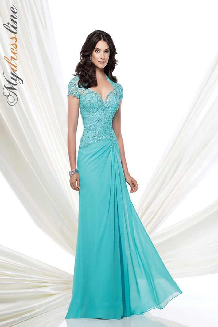 Queen Anne Neckline Dresses and Gowns Mydressline