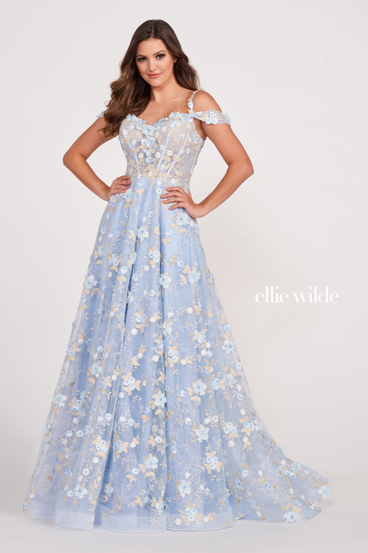 Ellie Wilde EW34122 - Mydressline