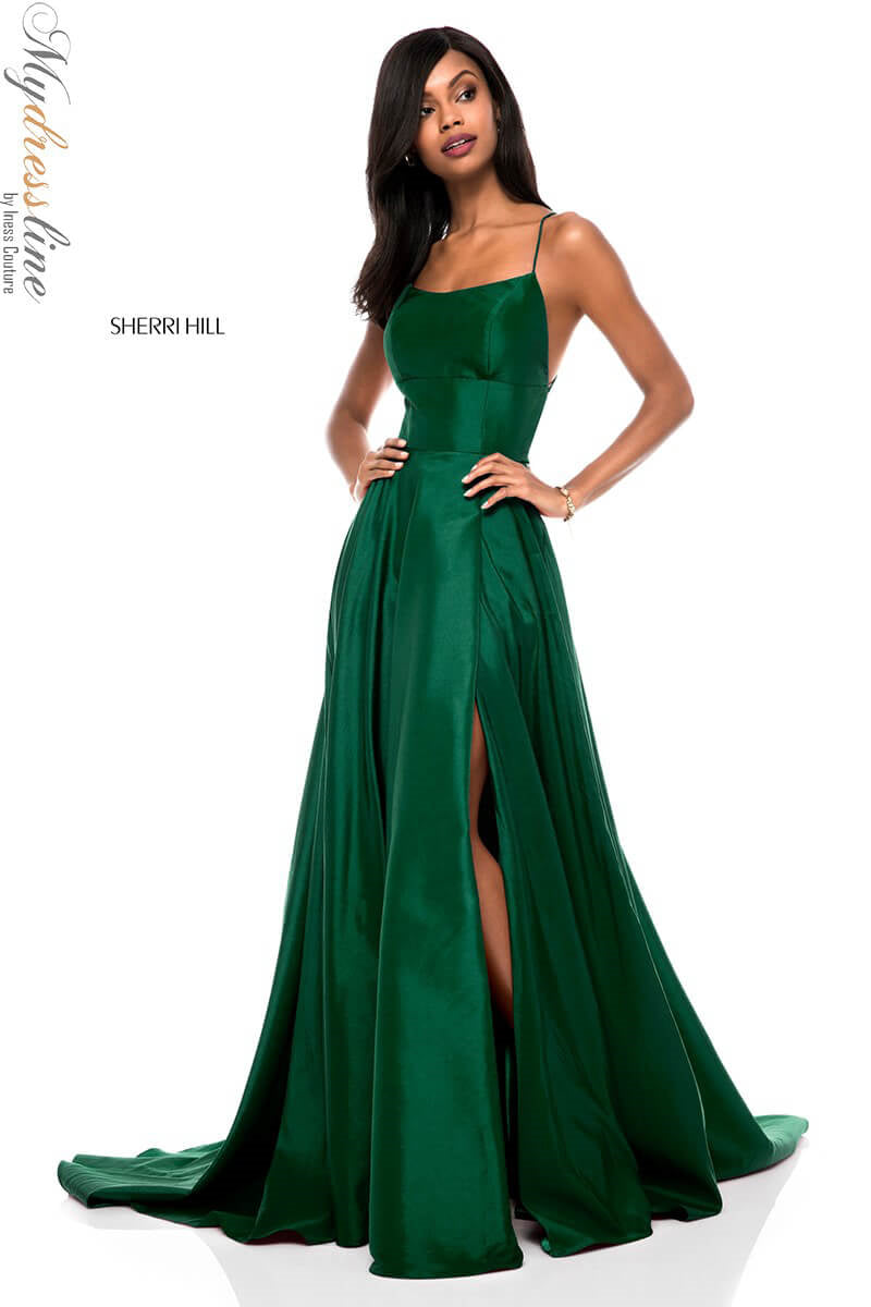 Sherri Hill 52022 A Line Taffeta Prom Dress Mydressline